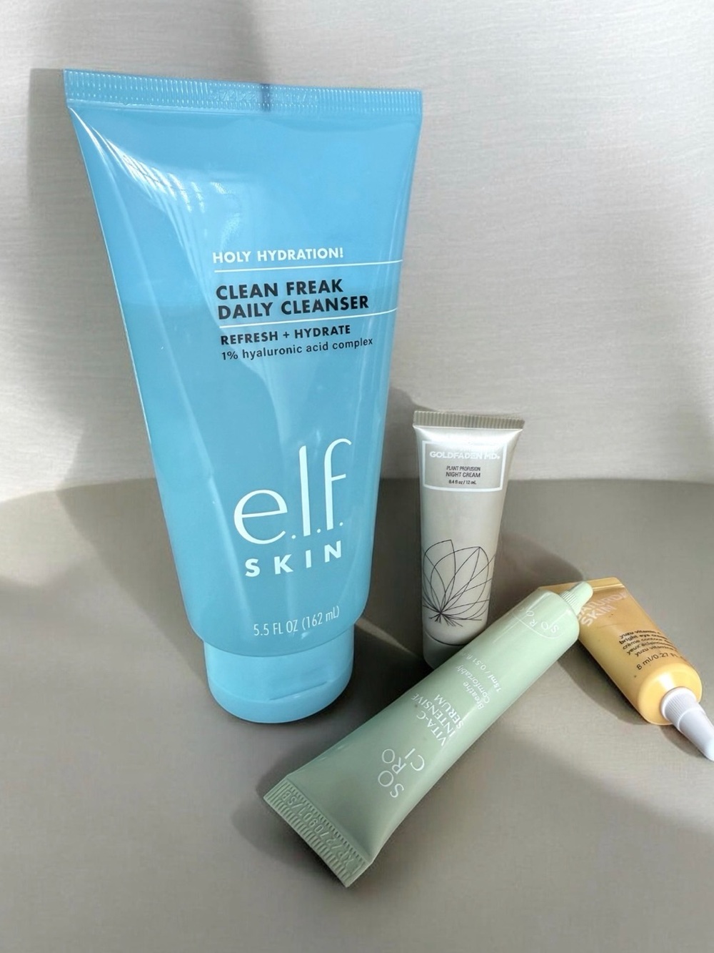 5/$25 Skin Clean Freak Daily Cleanser – Hydrating Cleanser W/ 3 small skin care